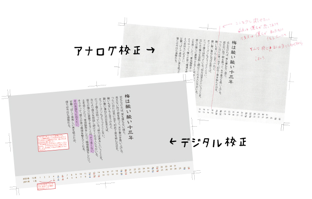 リモートでのデジタル校正とアナログ校正