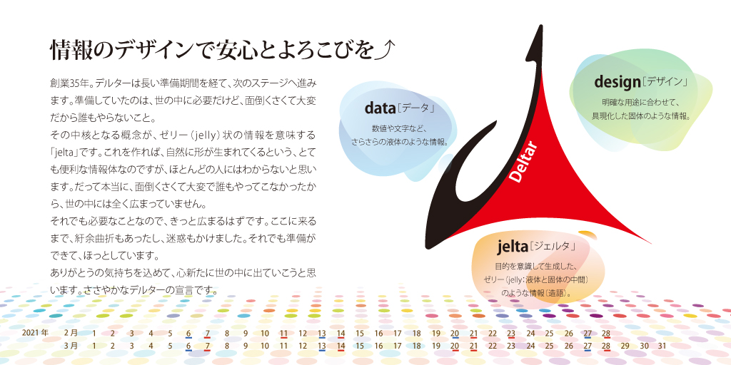 情報のデザインで安心とよろこびを